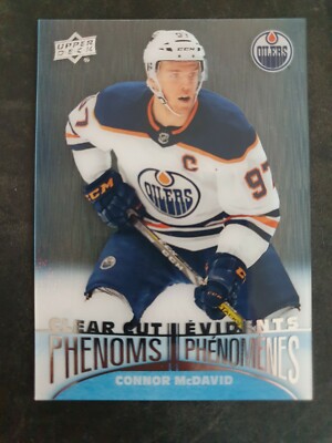 2018-19 Upper Deck Tim Hortons Clear Cut Phenoms #CC1 Connor McDavid 