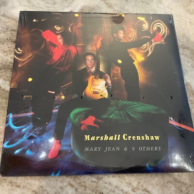 MARSHALL CRENSHAW LP MARY JEAN & 9 OTHERS  1987 WARNER 9 25583-1 SEALED