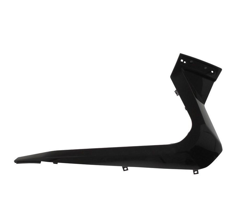 Bas de caisse noir brillant pour Yamaha Xmax 125 et MBK Skycruiser côté droit