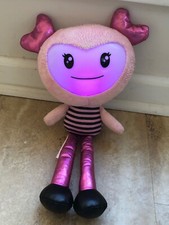 Brightlings Interactive Singing  Talking 15 inch Plush Doll Spin Master Pink