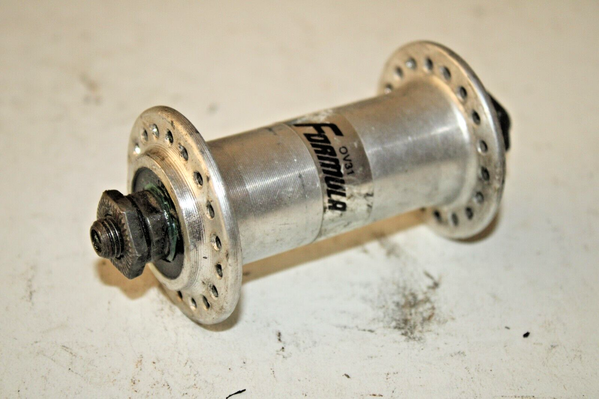 FORMULA トラックハブ 前後セット36h Vintage Formula Front Bike Hub Silver 36H 100mm Touring Road