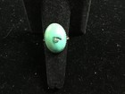 Native American Sterling Silver Turquoise Ring Size 8, 5.6 Grams. Signed JR — photo 9