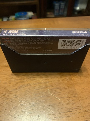 4 HIM - "FACE THE NATION" GOSPEL CASSETTE - Picture 4 of 12