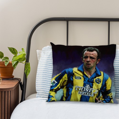 Leeds - Lee Buccilli - Gary McAllistor - Cushion - 3 Sizes Available - Picture 6 of 6