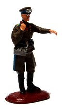 Old USSR METAL Tin Soldier-Soviet Air Force WW2 Lieutenant 1945 Scale 1:32 100