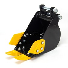 200mm Narrow Bucket Attachment For Mini Excavator Digger In Stock In USA