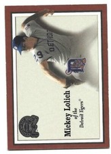 MICKEY LOLICH 2000 FLEER GREATS OF THE GAME CARD NEAR MINT+ CONDITION