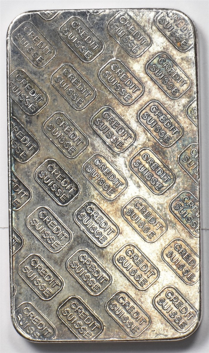 Silver Art Bar ASW 50g Credit Suisse BU0974 combine shipping | eBay