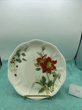 Lenox lunchon plates 9” Winter Meadow. Christmas Festive Dishes.