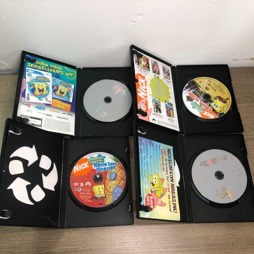 Spongebob Squarepants Dvd Lot Nickelodeon 90s Cartoon Vintage Collection Works 4 - Picture 12 of 15