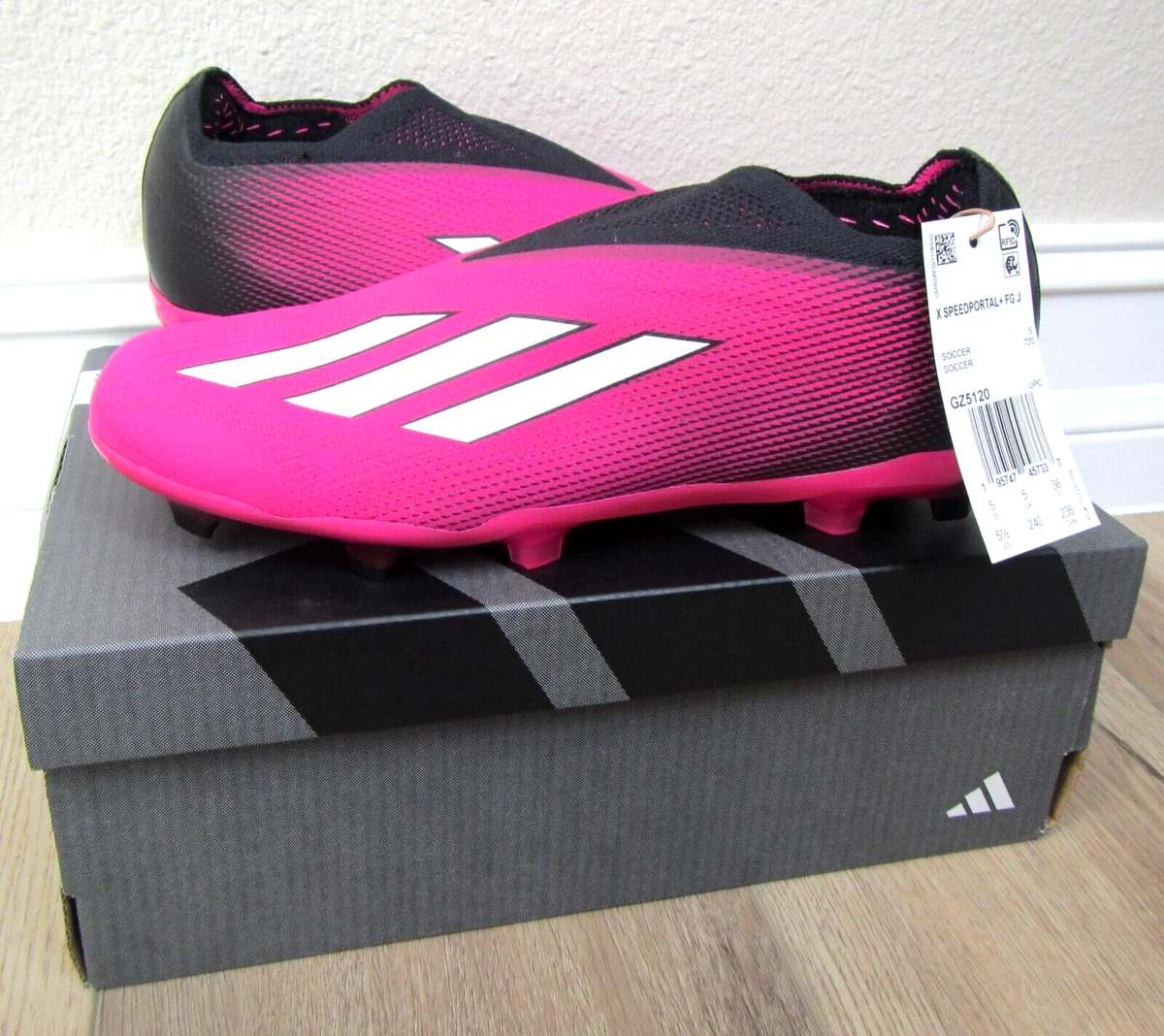 NEW 2023 ADIDAS X SPEEDPORTAL FG J SHOES GZ5120 SOCCER CLEATS