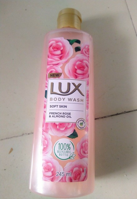 Lux Body Wash Shower Cream With Rose & Almond Oil - 245 ML