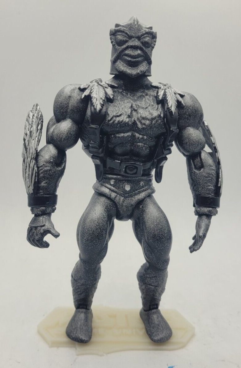 Custom Masters Of The Universe Origins Action Figure Stratos repaint reimagining