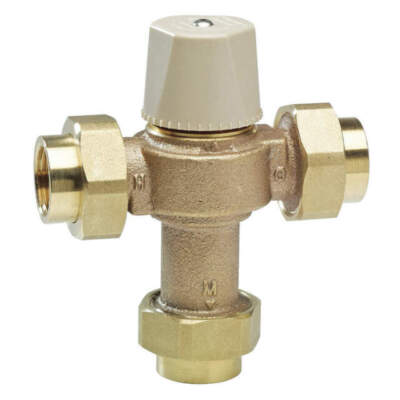 NEW Watts LFMMV-M1-UT Thermostatic Mixing Valve, 3/4 in.