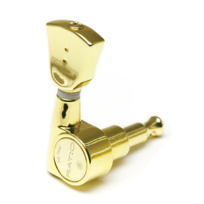 MINT Graph Tech Ratio TUNERS 3x3 2 Pin Vintage Tulip Guitar Gold PRN-2341-G0