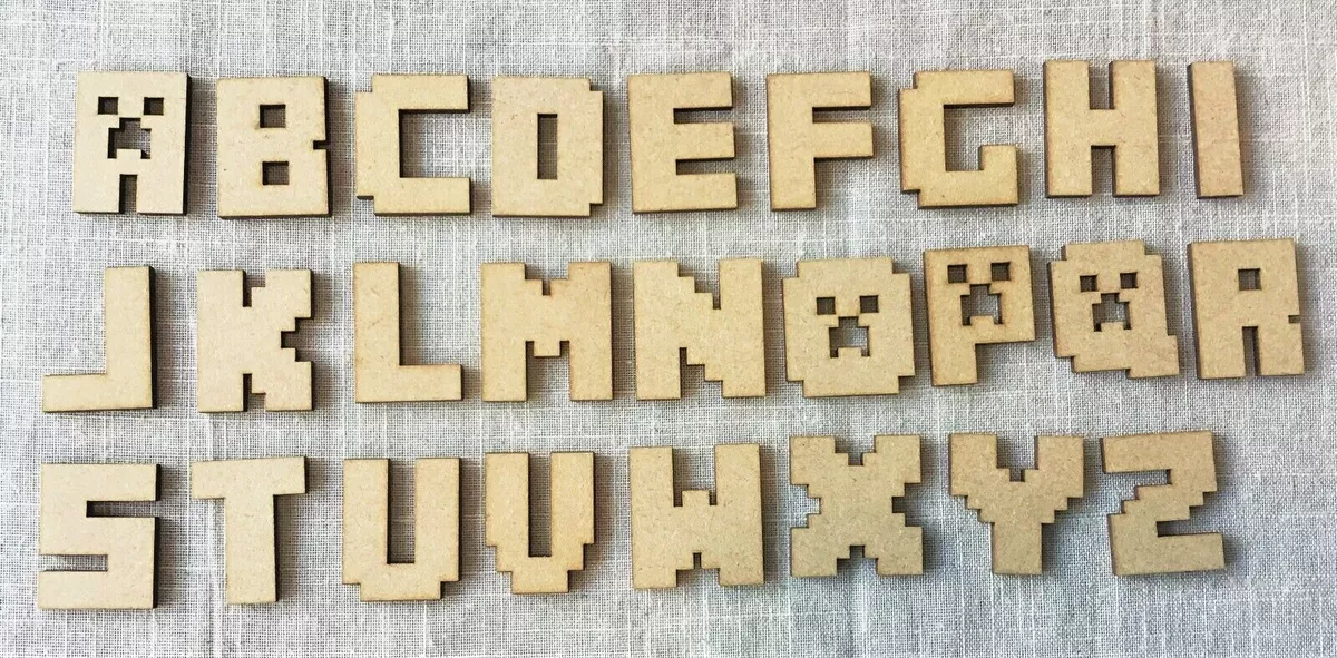 Minecraft font