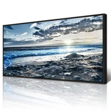 Large Canvas Prints - Wall Decorations for Living Room, Bedroom, Office - Blu...