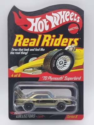 Hot Wheels 2007 RLC - HWC 6 Real Riders 4/6 - '70 Plymouth Superbird - Olive
