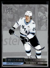 2025-26 Upper Deck Overtime Hockey Overtime Rookie #99 Dmitri Simashev