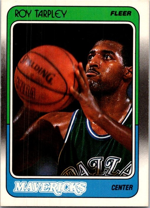 1988-89 Fleer #32 Roy Tarpley basketball card 11VV