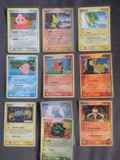 Pokémon JCC Lot 107 cartes EX FR Holo/Reverse Stamp Multi Séries Bloc EX