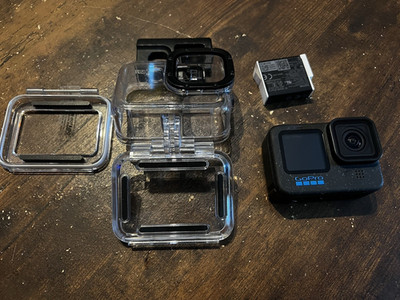 GoPro HERO12 Black Actioncam 27MP 2160p UHD Touchscreen Wi Fi + Zubehörpaket