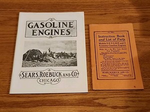 Hit Miss Gas Engines Gasoline Engines Manual Sears Roebuck & Co