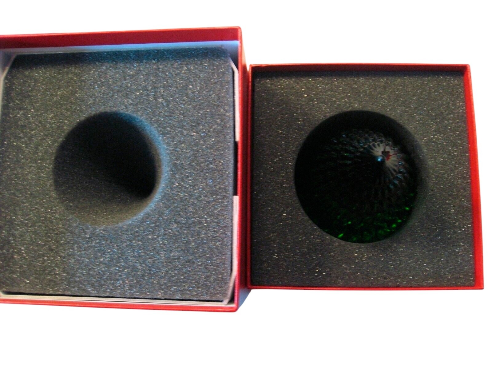 NEW in Sealed Box Baccarat Crystal Noel Enchanting Fir Green 5" Tree NIB