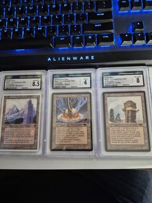 Urza s Tower CGC 8.5 POP 1, Urza s Mine CGC 8, Urza s Power Plant CGC 4 | Set