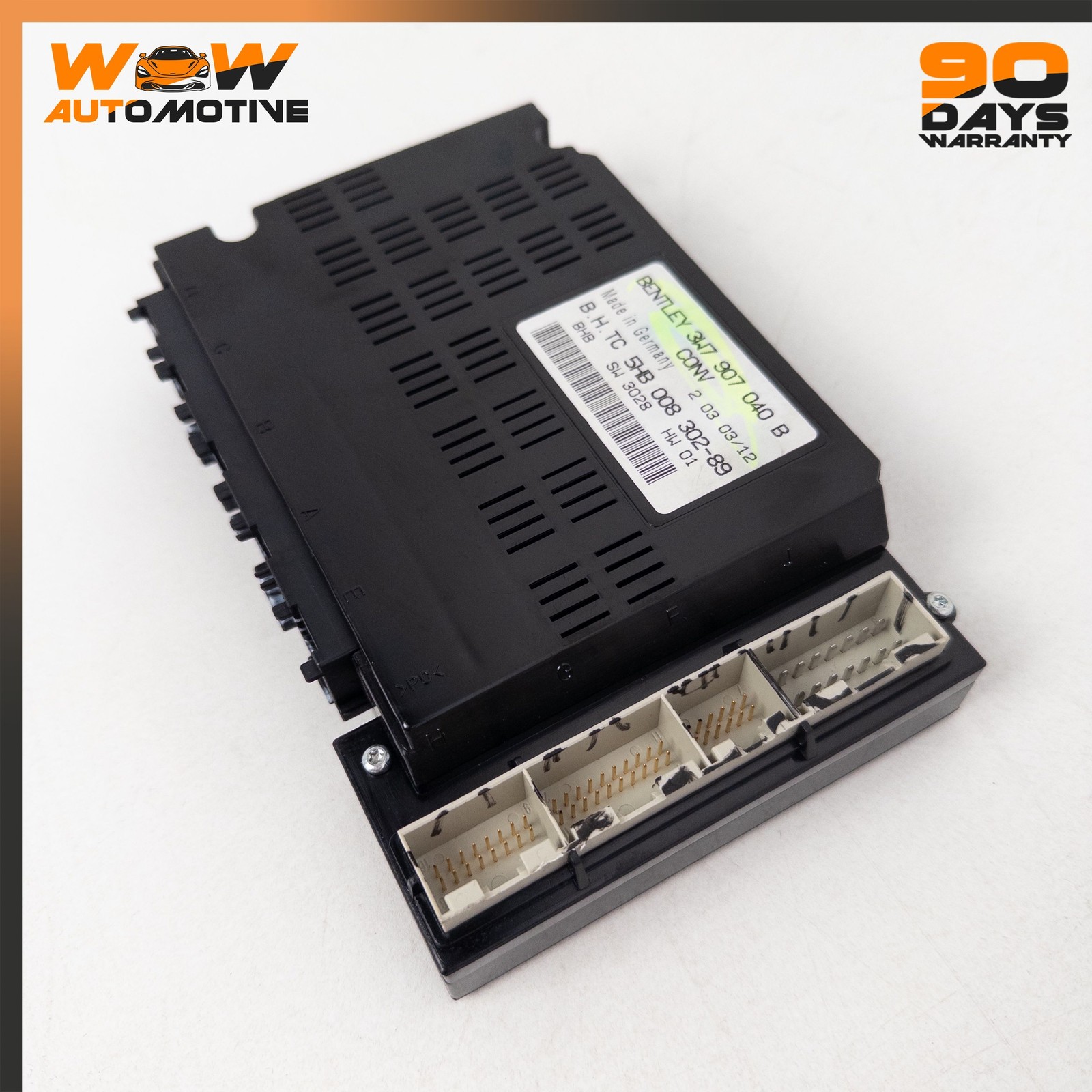 12-17 BENTLEY CONTINENTAL GTC AC AIR CONDITIONER HEATER CONTROL MODULE OEM