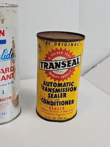 Vintage Valvoline 2-Cycle, EXXON, TRANSEAL Cans (Lot Of 4) Sealed-NeverOpened - Picture 5 of 18