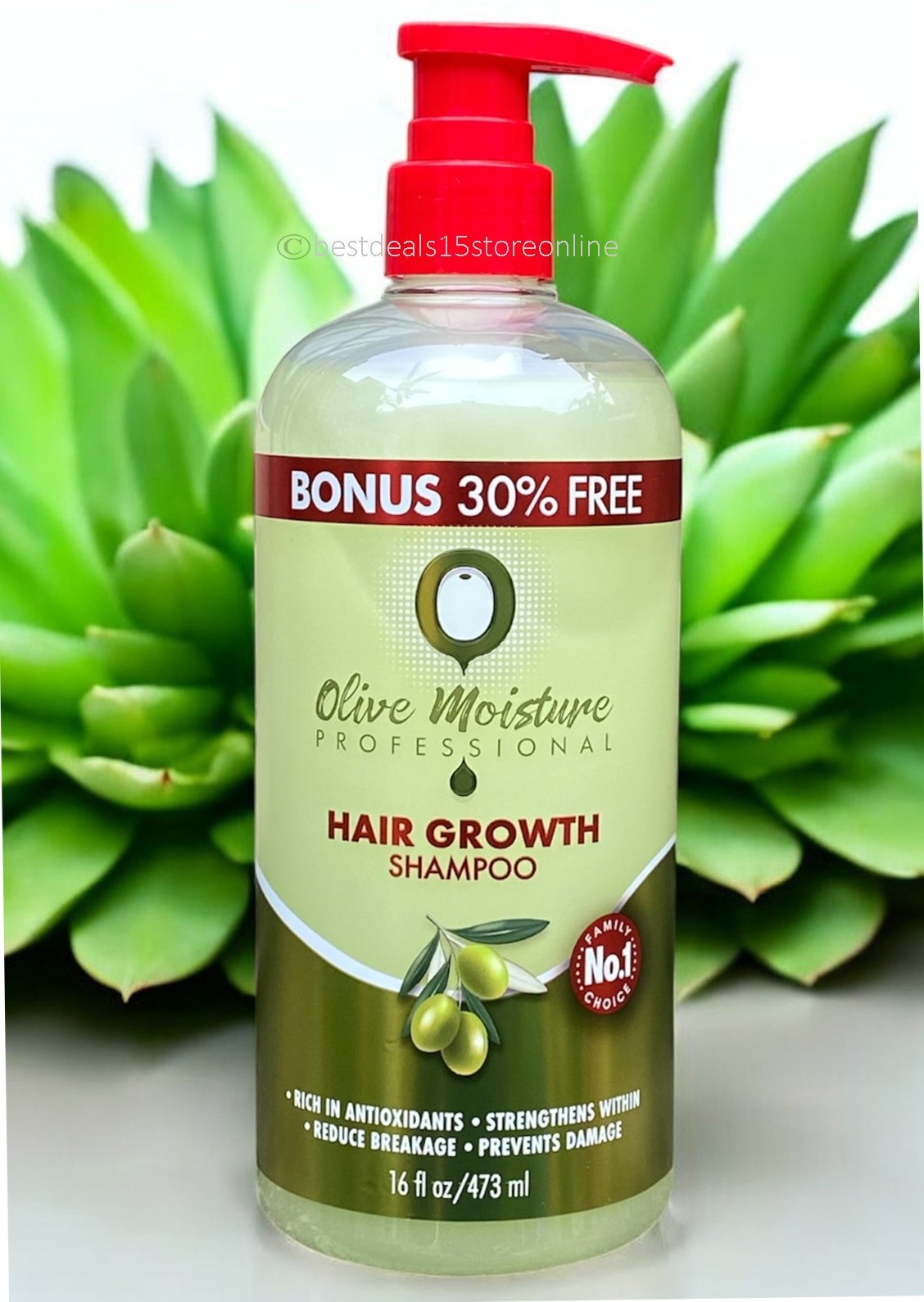 Olive Moisture Hair Growth Shampoo 473ml (16 fl.oz)