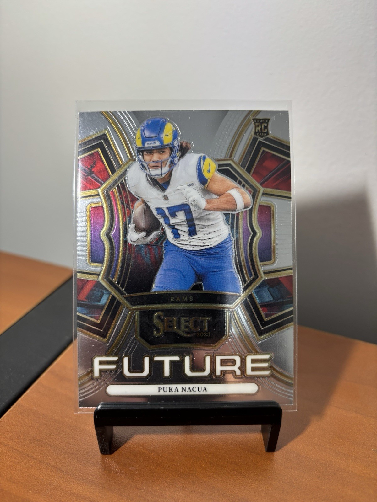 2023 Panini Select - Select Future Puka Nacua #FUT-PNA Silver Prizm (RC)