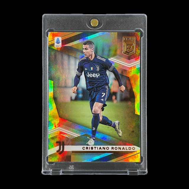 Cristiano Ronaldo Bronze Rainbow Foil Holo Card 2020-21 Panini Elite - Portugal