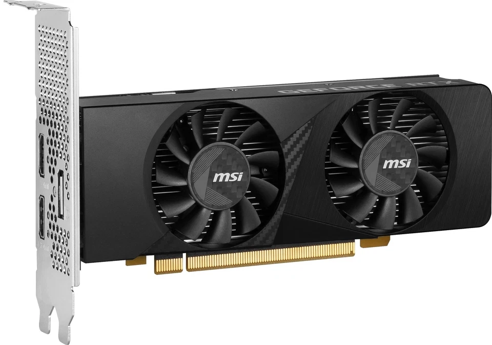 MSI GeForce RTX 3050 LP 6G OC Gaming Graphics Card - 6GB GDDR6, 1492 MHz, PCI - Image 4 of 4