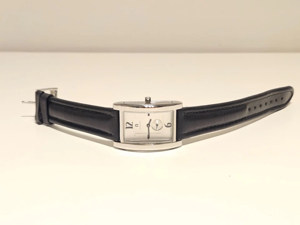 RELOJ RETRO JUBILEE GOLF JOURNAL 2007 RECTANGULAR UNISEX CUARZO "AIGNER" MODA NUDO Foto 4 de 4