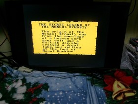 #1055 Genghis Khan (Nintendo NES) Complete in Box w/ Poster CIB