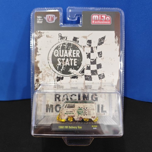 M2 Machines chase MIJO 1960 Volkswagen Delivery Van QUAKER STATE Weathered 1/400