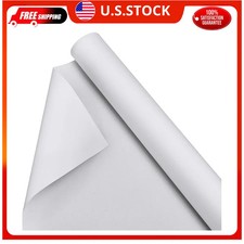Kinlop 12 Inch X 30 Feet Double Primed Cotton Canvas Roll, White