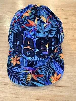 Hard Rock 3D San Francisco Floral SnapBack Adjustable Adult Size Cap Retro