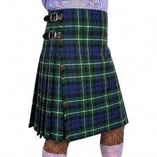 Scottish Traditional Handmade Graham Of Montrose Modern Tartan Kilt for men
