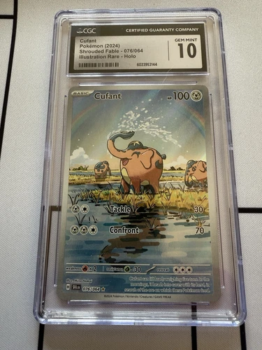Cufant 76/64 - CGC 10 GEM MINT - IR Holo - Shrouded Fable - Pokemon TCG