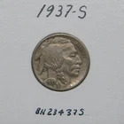 1937-S Buffalo nickel