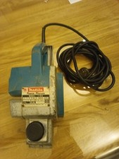 Makita 1100 Elektrohobel blau 750 Watt Gebraucht Falz Hobel Maschine 