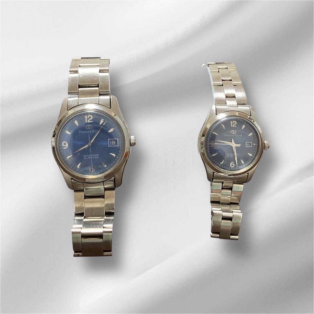 Rare Orient Star Pair Watch Automatic Winding Pur… - image 1