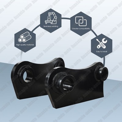 Excavator bucket attachment ear Weld on 40mm 7-13/16'' C-C For Cat 304 303.5 Mini