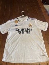 Adidas White Real Madrid Jersey Men’s Large