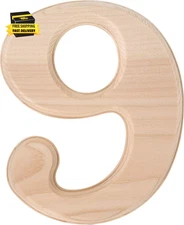 847330 Pine House Number 9, 6.5-Inch Wood ⭐️⭐️⭐️⭐️⭐️