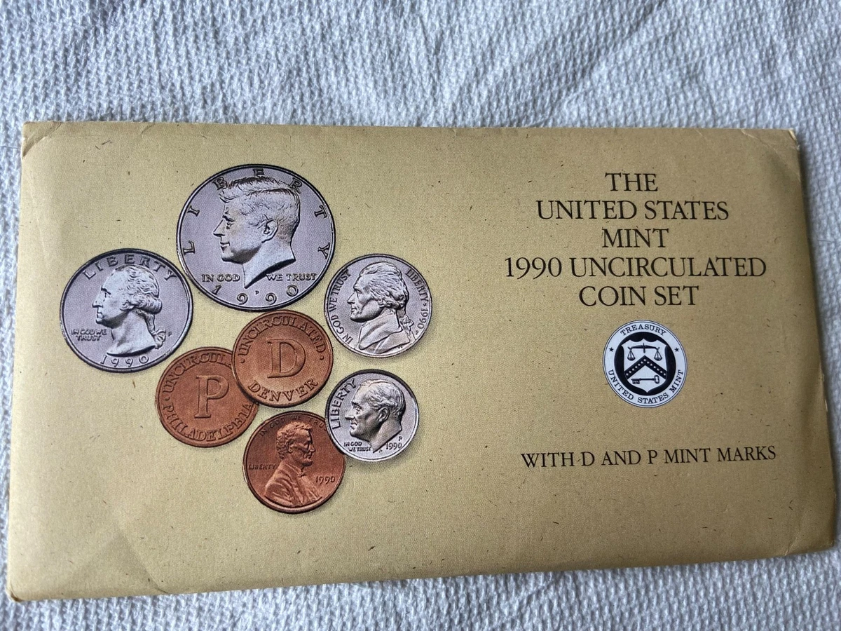 Uncirculated 1990 US Coin Mint Sets for sale | eBay