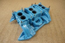 1970 Mopar 440 6 Six Pack Intake Manifold For Holley Carburetors 3x2 2946275
